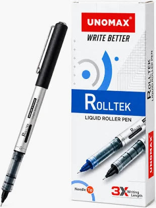 Unomax Rolltek Liquid Roller Pen (Pack of 10)