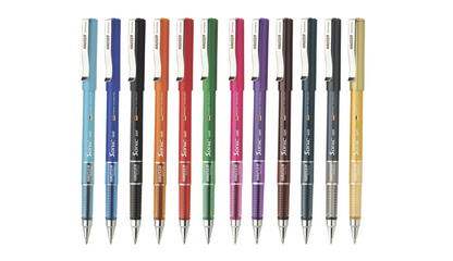 Hauser SONIC Gel Pen Assorted (Set of 12)