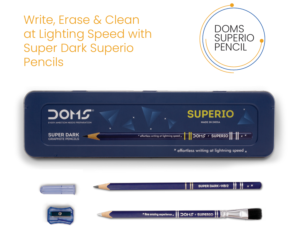 Doms SUPERIO Pencil (Pack of 10)