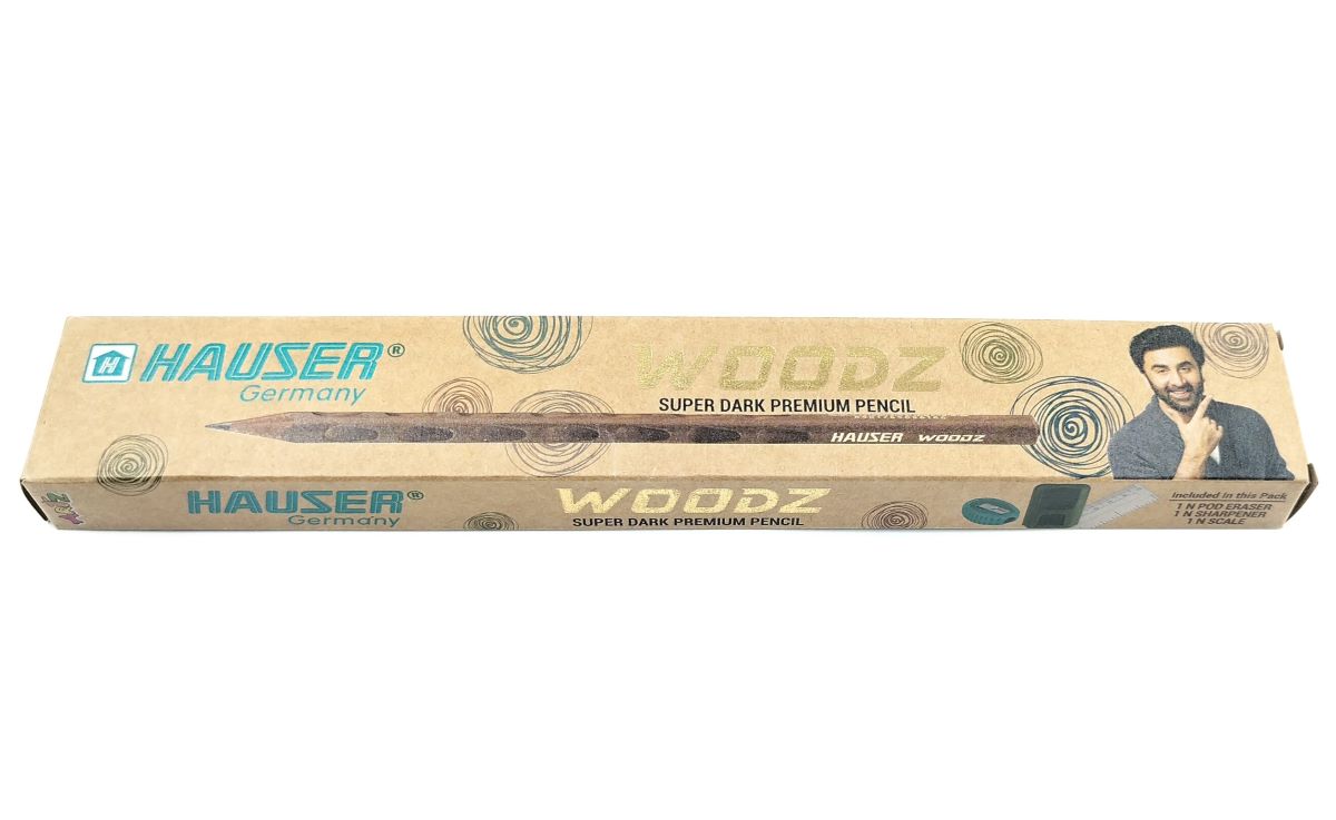 Hauser Artz WOODZ Wooden Pencil (10 Pcs Box)